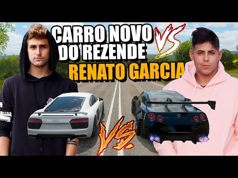 Rezende's New Car VS Renato Garcia - Audi R8 VS Nissan GTR