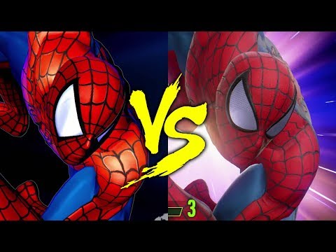 MVC3 vs MVCI - Spiderman