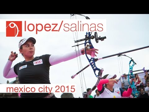 Sara Lopez v Stephanie Salinas – compound women’s semifinal | Mexico City 2015