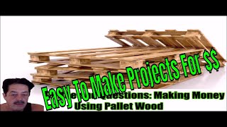 Top Rated Pallet Wood Project Ideas You Can Sell