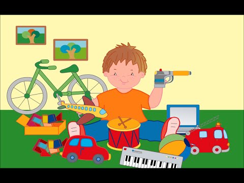 Vídeo para niños. Aprende euskera jugando con juguetes. Jolastuz euskara ikasi eta praktikatu