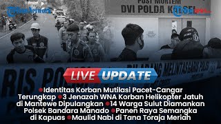 Live Update Siang: Pelaku Mutilasi Jurang Pacet Pacar Korban, Pemulangan Jenazah Korban Laka Heli