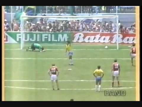 Brasil 4x0 Polonia - Copa do Mundo 1986 - World Cu...