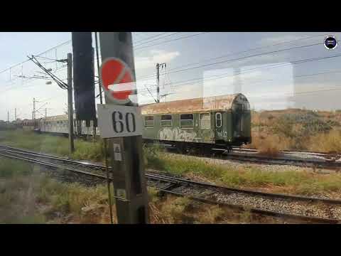 Intercity 50 Passenger's View Athens - Thessaloniki