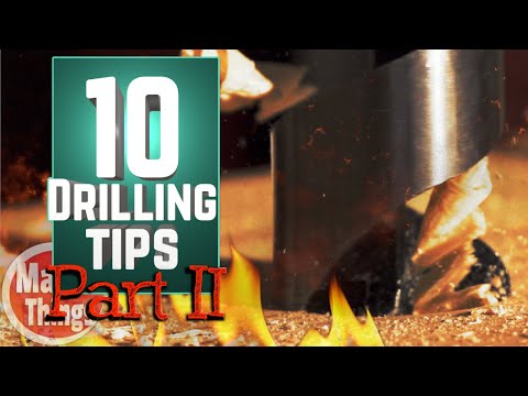 10 MORE Drilling Tips Because the First 10 Clearly Didn’t Work // Drill Press Full Size Tips