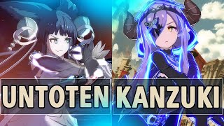 GBVSR:🔥Untoten (Yuel) Vs Kanzuki (Narmaya B.Butterfly)🔥| High Level Gameplay.