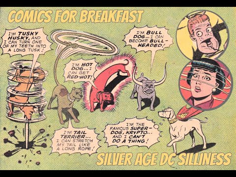 COMICS FOR BREAKFAST: DC SILVER AGE SILLINESS!