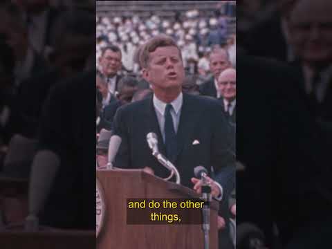 John F. Kennedy: We choose to go to the Moon