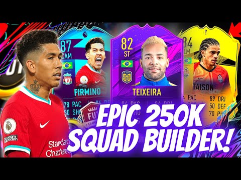 SUPER SWEATY 250K TEAM FIFA 21 (Get More Wins Easily)! | FIFA 21 250K SQUAD BUILDER!