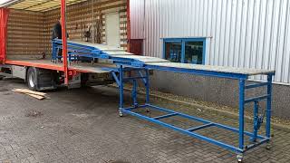 판매 중인 롤러 컨베이어 Rolleon Rollenbaan gebruikt vrachtwagen losser 60 cm - 이미지 5 | Machineryline KR 신품 롤러 컨베이어 Rolleon Rollenbaan gebruikt vrachtwagen losser 60 cm | 이미지 5 - Machineryline