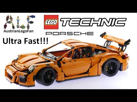 Vidéo LEGO Technic 42056 : Porsche 911 GT3 RS