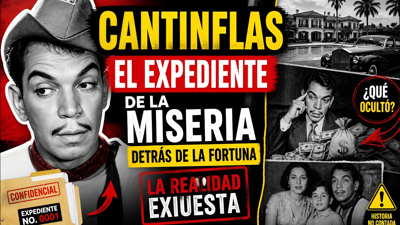 CANTINFLAS: El expediente de la miseria detrás de la fortuna LA REALIDAD EXPUESTA