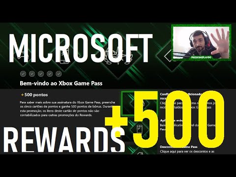 MICROSOFT REWARDS - 500 pontos fáceis e rápidos, NÃO PERCAM
