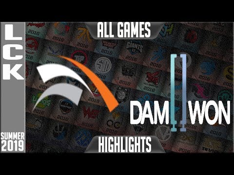 HLE vs DWG Highlights ALL GAMES | LCK Summer 2019 Week 8 Day 4 Hanwha Life Esports vs Damwon Gaming