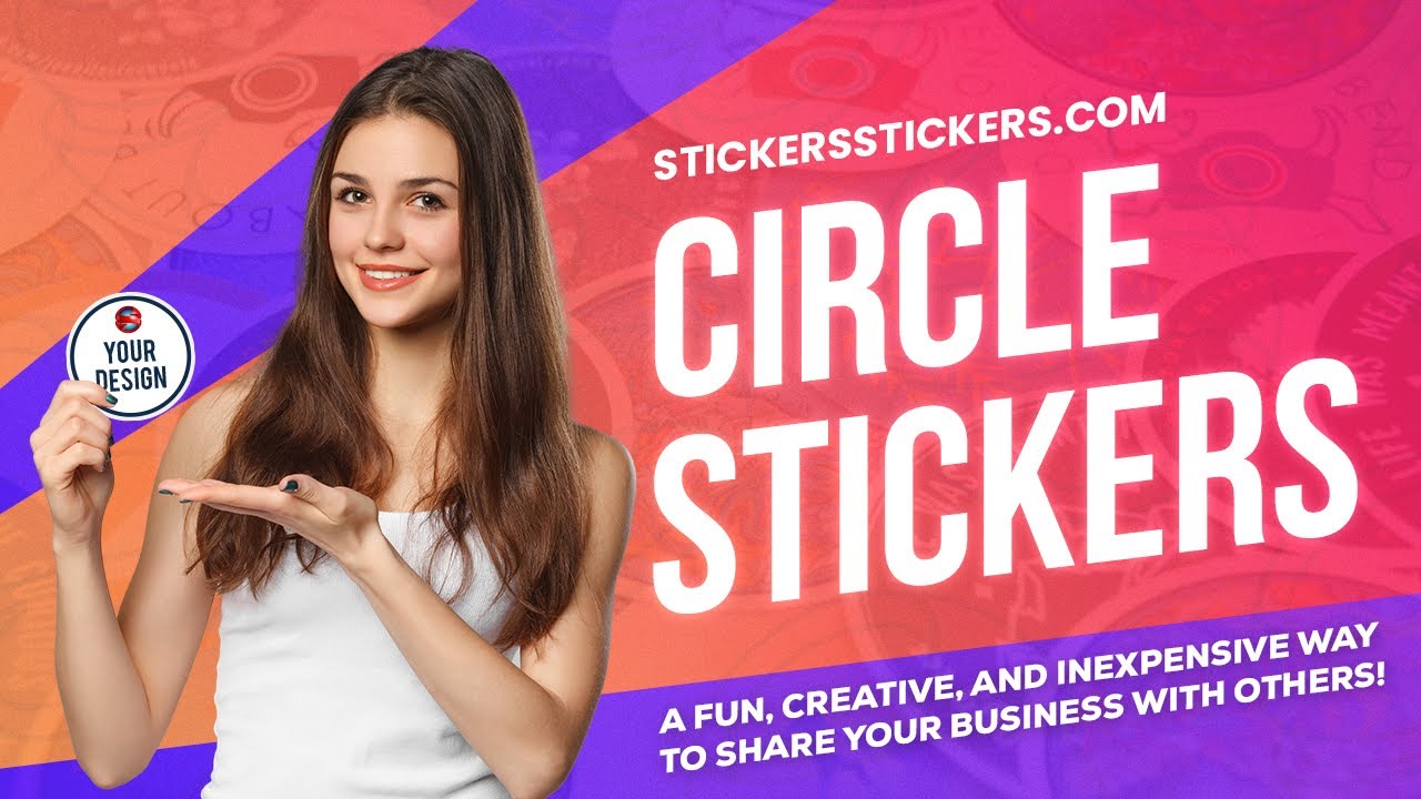 Custom Circle Stickers and Decals