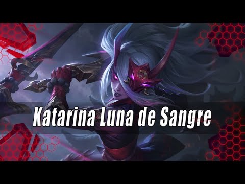 Katarina Luna De Sangre-League of Legends Katarina Moon of Blood-Skin spotlight