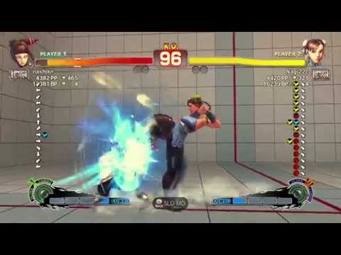 nashikn (Juri) vs Nagi22c (Chun-Li) match3 ranked USF4