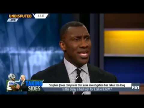 Skip and Shannon Undisputed Today 8/8/2017 - Is the delay a bad sign for Ezekiel Elliott?
