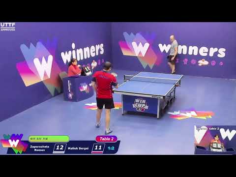 WINners CUP table 2  08.01  Zaporozhets Roman - Maliuk Sergei   17:30