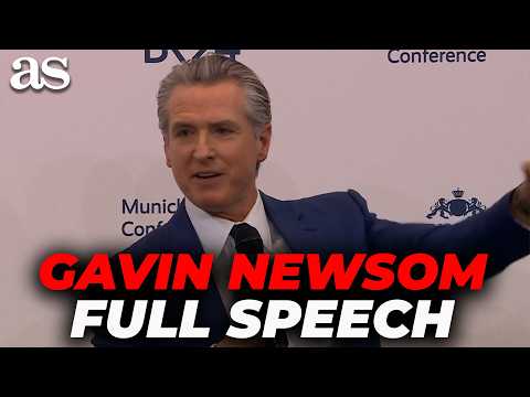GAVIN NEWSOM'S INSPIRING FULL SPEECH at MUNICH: Talks CLIMATE CHANGE & GLOBAL ACTION