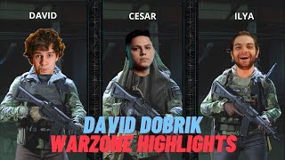Highlights From David Dobrik&#39;s Twitch Stream Playing Warzone w/Cesar, Ilya, Parasite