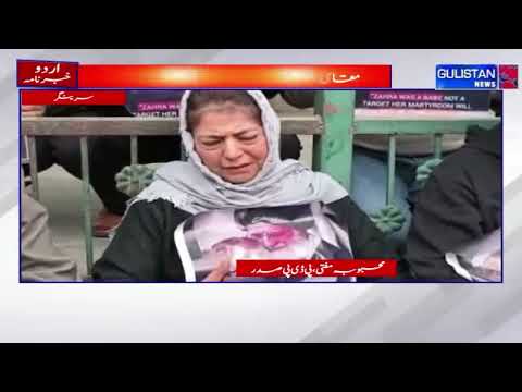 PDP Chief Mehbooba Mufti Slams US, Israel Policies; Seeks Withdrawal of FIR Against MPs