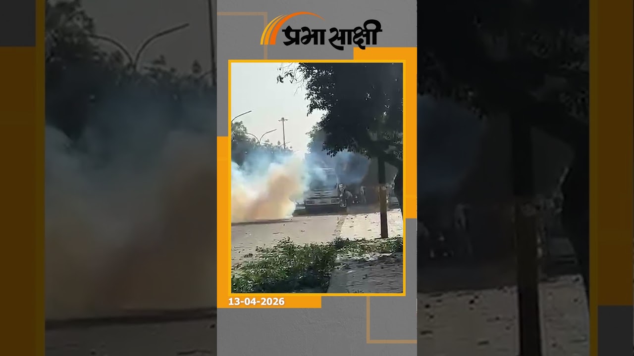Noida में श्रमिकों का उग्र प्रदर्शन, वाहनों में तोड़फोड़ और पथराव, भारी पुलिस बल तैनात किया गया