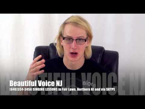 Voice lessons singing teacher new jersey nj