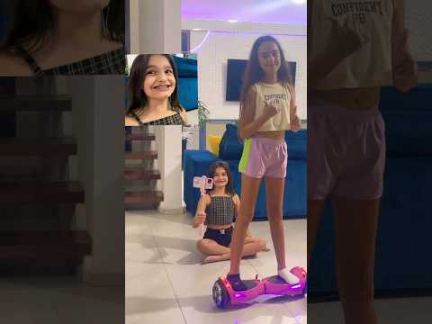 Tiramos meu dente com o Hoverboard 😳😱 @CanaldaBelinhaOficial #shorts