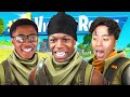 Rakai Ray Reggie Play Fortnite Until They Get A Win Worst Squad ALL TIME
