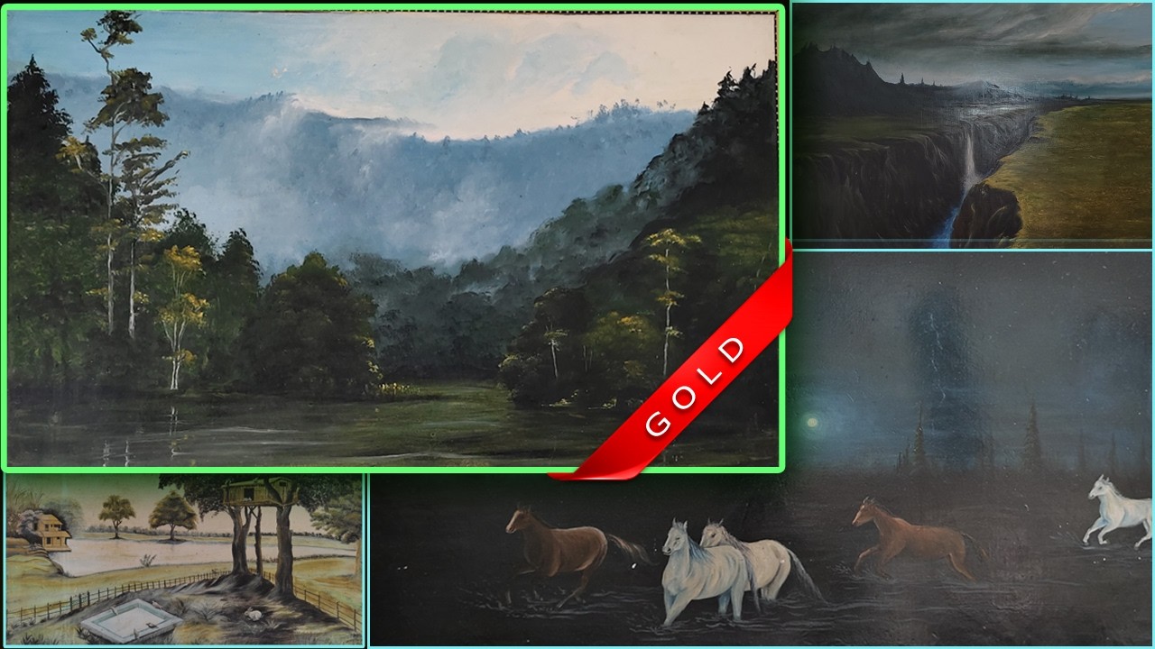 How to create Awesome painting? • 4K Painting Slideshow • 25 years experience