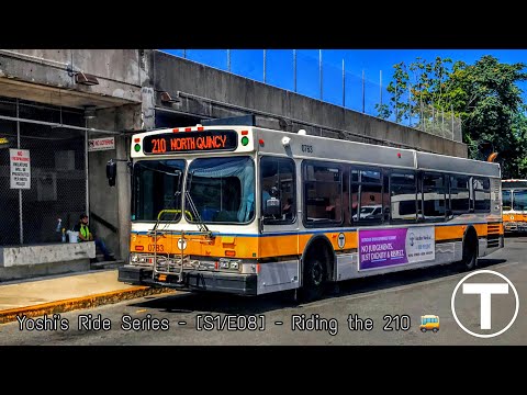 The Red Line Supplement | Yoshi's Ride Series {S1-E08} - Riding the 210 🚌 - {MBTA}