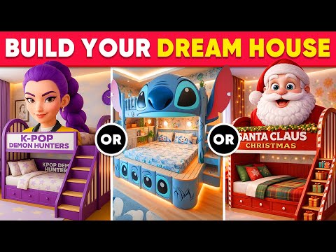 Would You Rather - Build Your Fantasy Luxury Dream House 🏡🌈✨🚀 Daily Quiz
