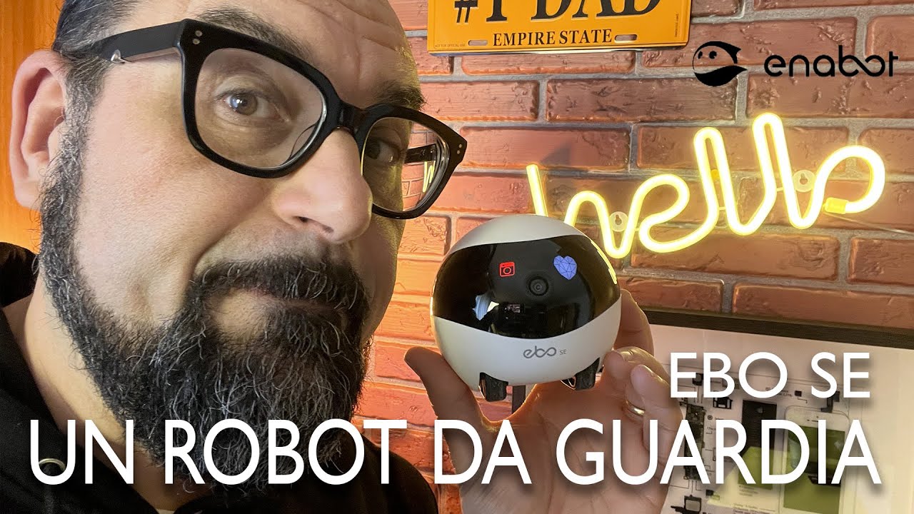 Video – Un robottino su ruote per la sorveglianza domestica: EnaBot EBO SE