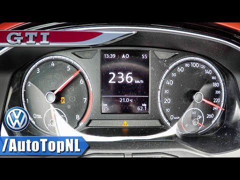 VW Polo GTI 2019 2.0 TSI ACCELERATION & TOP SPEED 0-236km/h Launch Control by AutoTopNL