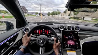 2026 Mercedes GLC 300 SUV POV Test Drive — Luxury, Interior & Driving Review