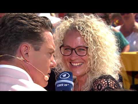 Überraschung bei Immer wieder Sonntags; mit freundlicher Genehmigung des SWR