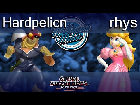 CW Ranbat Dec'16 - SSBM Singles - Hardpelicn vs rhys
