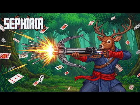I Built A "Rapid-Fire Card Cannon" In Sephiria... And It Was GLORIOUS!
