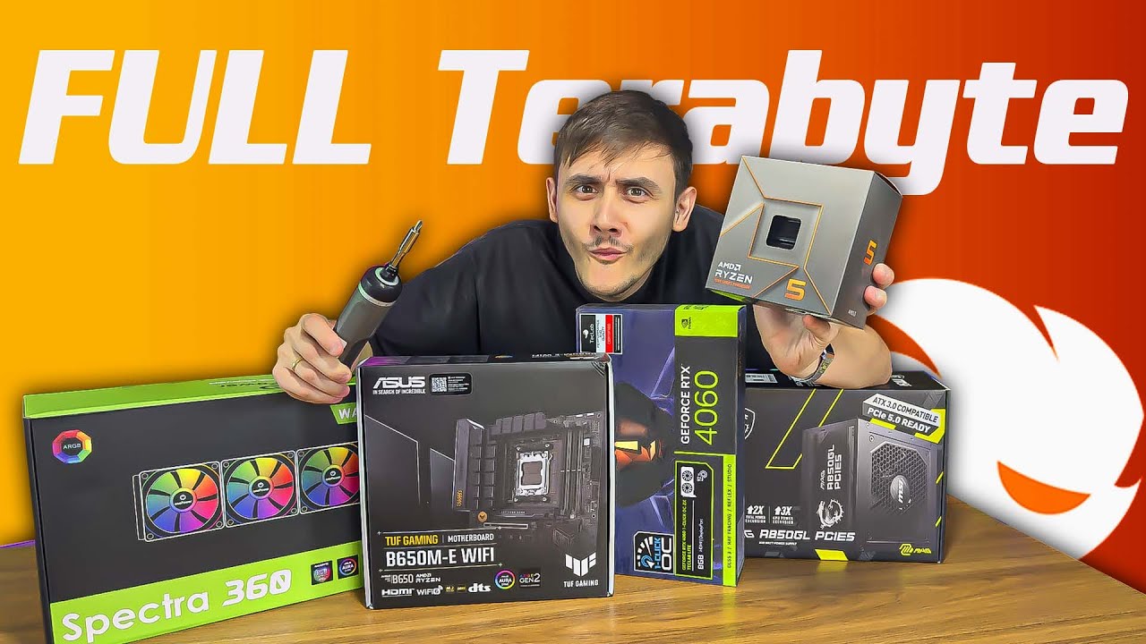 Montamos o PC GAMER FULL TERABYTE do cliente