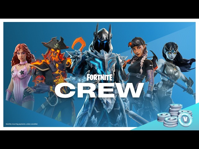 Fortnite Crew subscribes won’t get 1,000 free V-Bucks from next season onwards