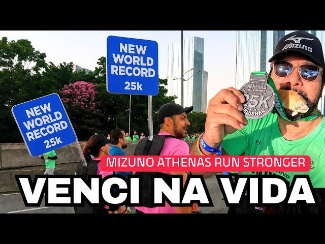 PACE INSANO nos 25k Athenas Run Stronger