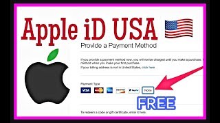 How to Create Apple iD USA Free | Hindi | New Update