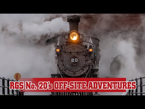 Rio Grande Southern No. 20’s Offsite Adventures - Big Train Tours with the Colorado Railroad Museum!