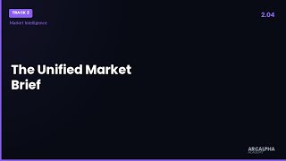 The Unified Market Brief: Your 3x-Daily Read
