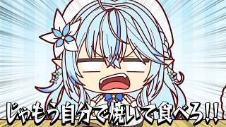 【手描き】ラミィと雪民で焼肉に行ったらめんどくさかった【#あの頃のホロライブ /雪花ラミィ】