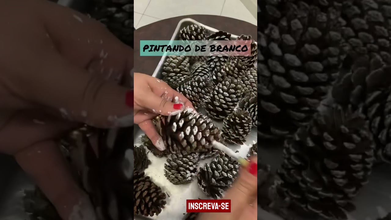 PINHA NATURAL DE NATAL 🤶 🎅🎄 FEITO PELA MAMÃE #shorts #natal #pinha #youtubeshorts