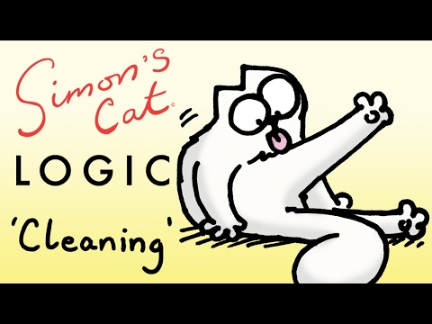 Simon's Cat Logic - How Do Cats Stay So Clean!?
