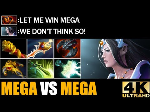 Art Of Arrow 99% Hit Rate Mirana Carry Game Epic Mega Creeps Comeback 7.29 Dota 2