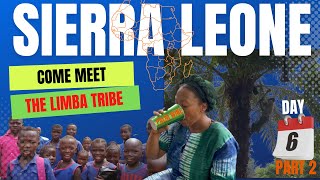 SIERRA LEONE - LIMBA TRADITIONAL VILLAGE  - LIMBA TRIBE  - AFRICAN NAMING CEREMONY - palm wine